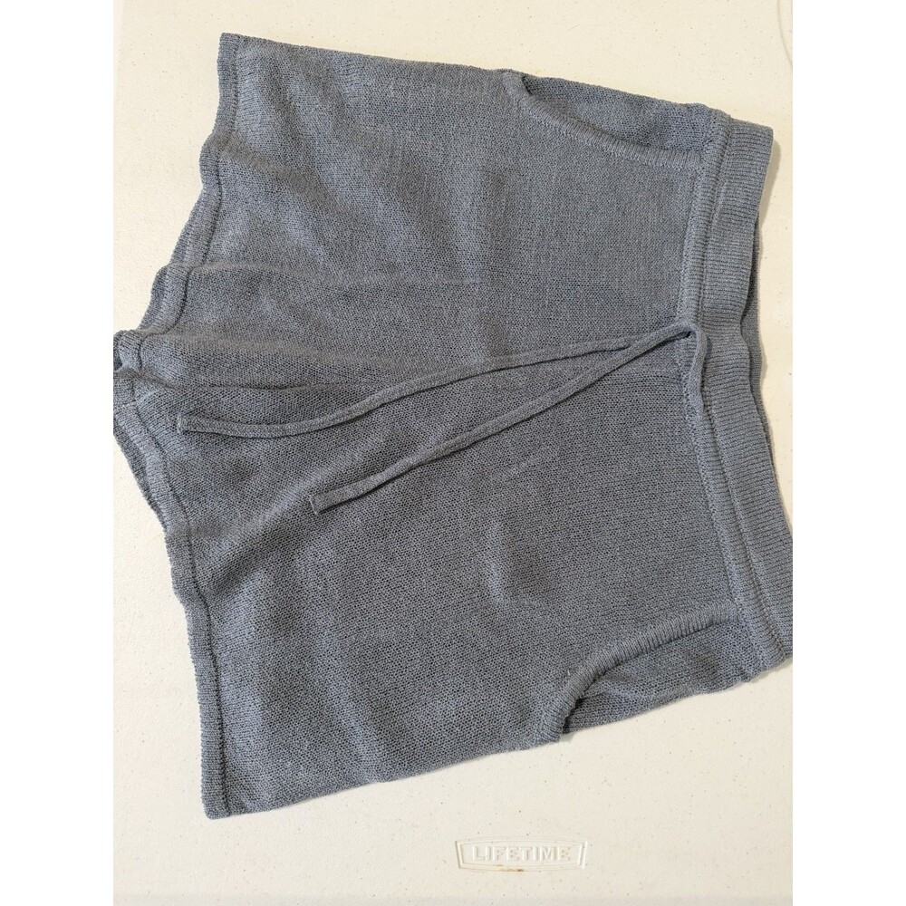 EVERY Dillard’s Women’s Size S Blue Gray Knit Pull On Shorts Lined